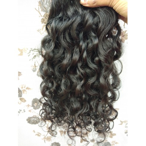 Greatest Machine Weft Curly Human Hair Extensions !!!!!!