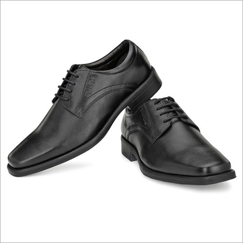 Dry Cleaning Men Black Genuine Leather Shoes