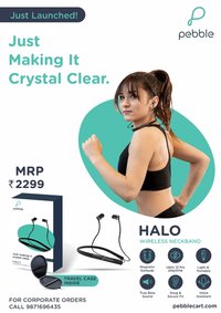 Pebble HALO Wireless Neckband