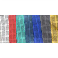 Knitted Polyester Check Fabric
