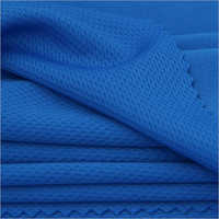 Blue Polyester Knitted Fabric
