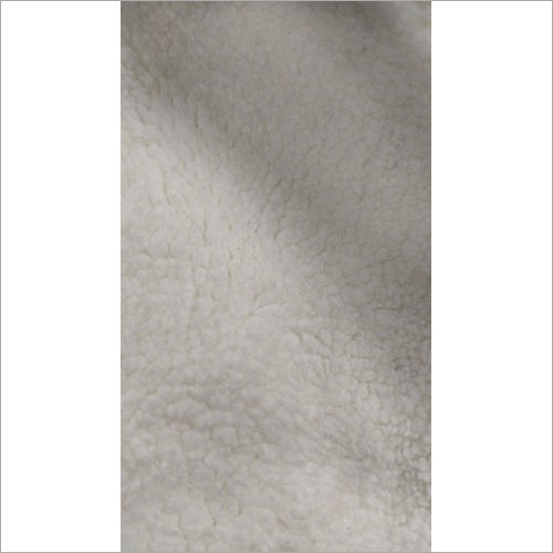 White Sherpa Fur Fabric