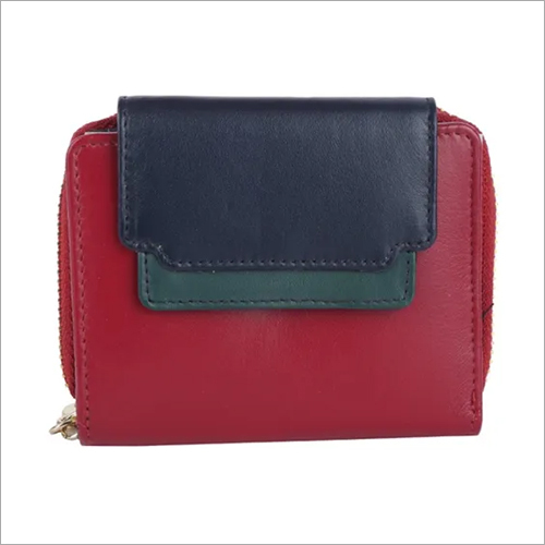 Fancy Multi Colour Leather Purse