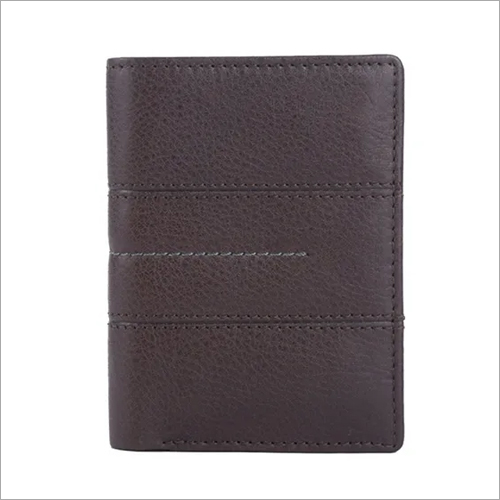Any Color Mens Brown Leather Wallet