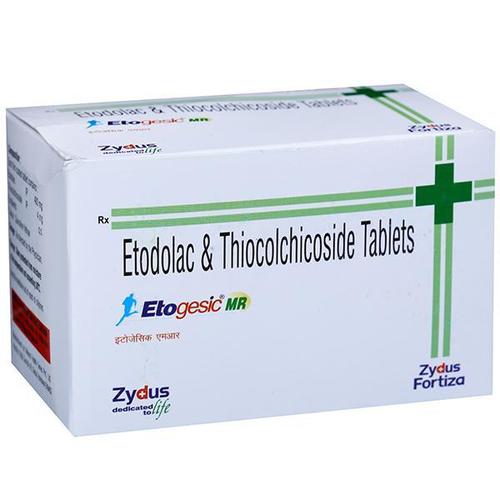 Etodolac And Thiocolchicoside Tablets