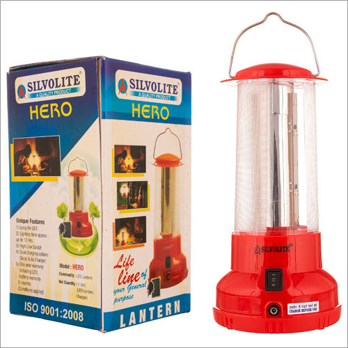 Rechargeable Glass Lantern