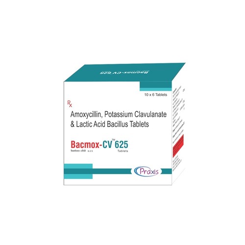 Bacmox-Cv 625 Tablets Expiration Date: 18 Months