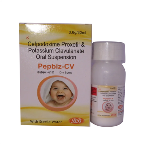 Cefpodoxime Proxetil And Potassium Clavulanate Oral Suspension
