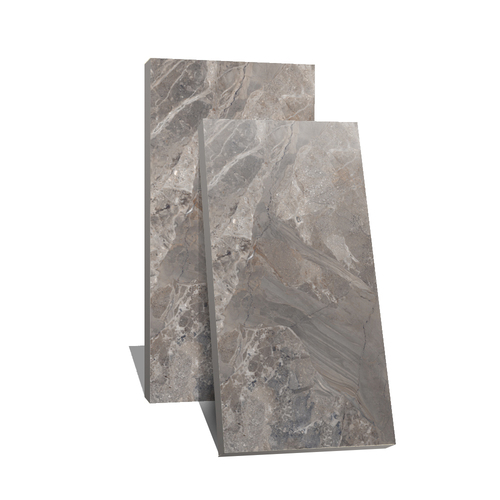 Alaska Black_R1 Glazed Porcelain Tiles Floor And Wall Tiles 60X60 60X120Cm For Big Size Villa