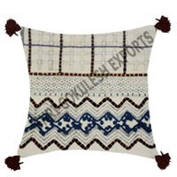 Handmade Cotton Cushion Covers For Christmas Decoration