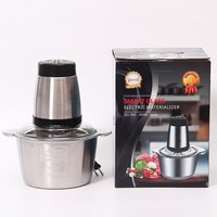 2l Automatic Household Mini Vegetable Chopper Machine Mincer Electric Meat Grinder
