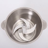 Popular 2L Stainless Steel Electric Home Use Garlic Onion Vegetable Food Grinder Electrical Mini Meat Chopper
