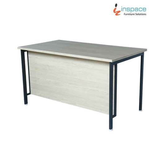 Oak Nottingham And Anthracite Grey Shade Office Table - Fire