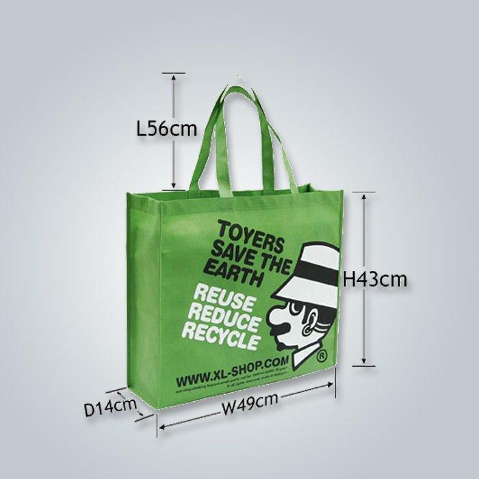 Stitched Printed Handle Carry Bags