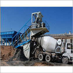 Horizontal Concrete Batching Mixing Plant