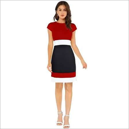 Cap Sleeve Ladies Western Dress