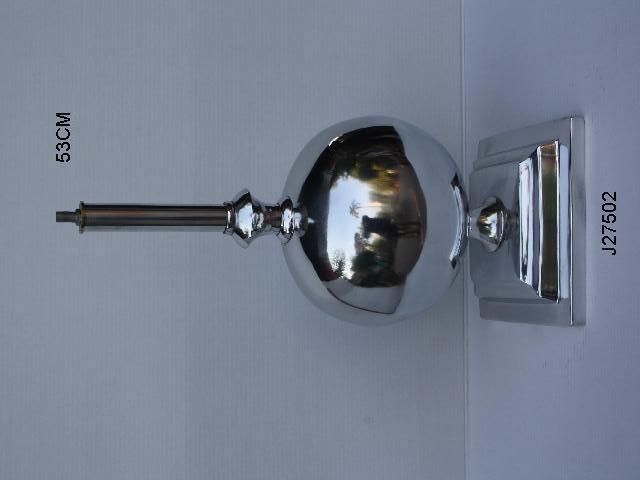 Table Lamp Cast Aluminum Mirror Polish