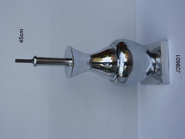 Table Lamp Cast Aluminum Mirror Polish Rough