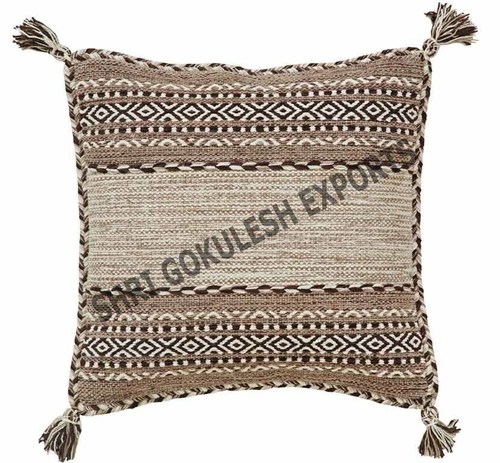 100% Cotton Cushion Covers with Tassels