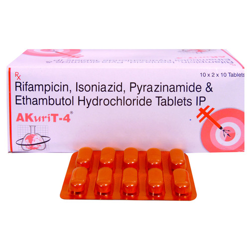 Rifampicin Isoniazid Pyrazinamide And Ethambutol Tablet