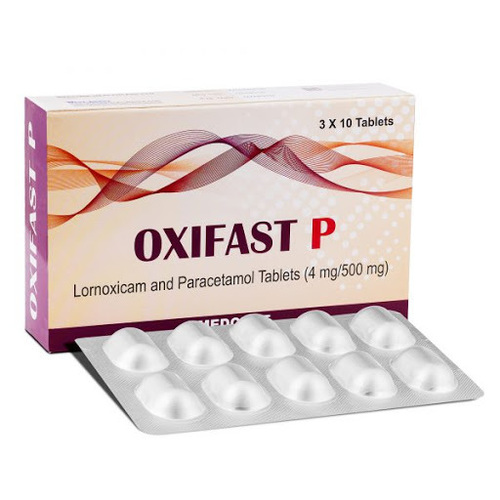 Lornoxicam And Paracetamol Tablets