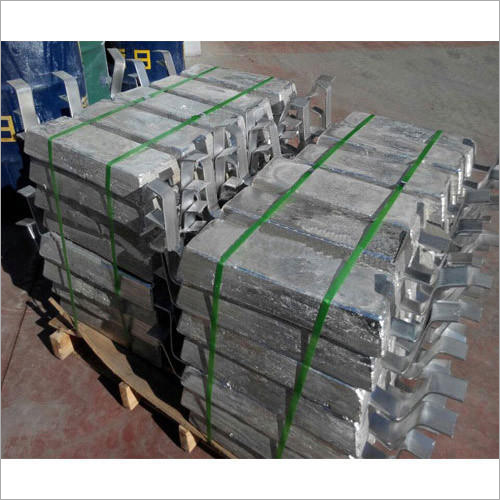 Zinc Hull Anodes For Pipelines - Zinc, Flat Shape, 99.99% Purity | Alloy Composition, Open Circuit Potential -1.09 To -1.05 V
