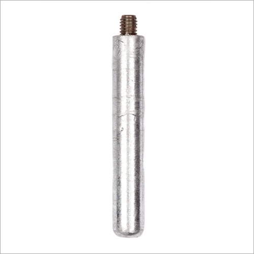 Zinc Pencil Anode - 4 Inch Polished Square Alloy | Industrial Packaging Box