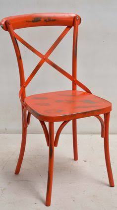 Cross back chair