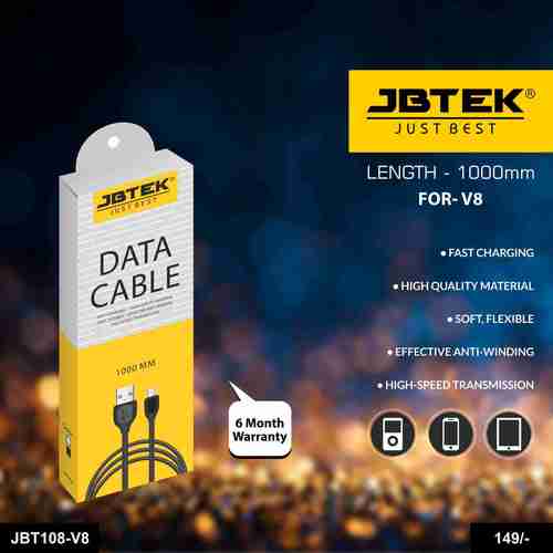 JBT-108V8 Fast Charging Data Cable