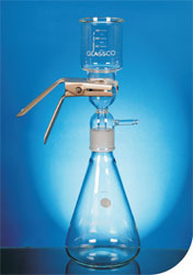 Glass Sintered Micro Filtering Assembly