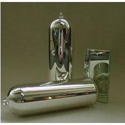 Dew Dewar Flask- Borosilicate -Silvered Liquid Nitrogen Flask