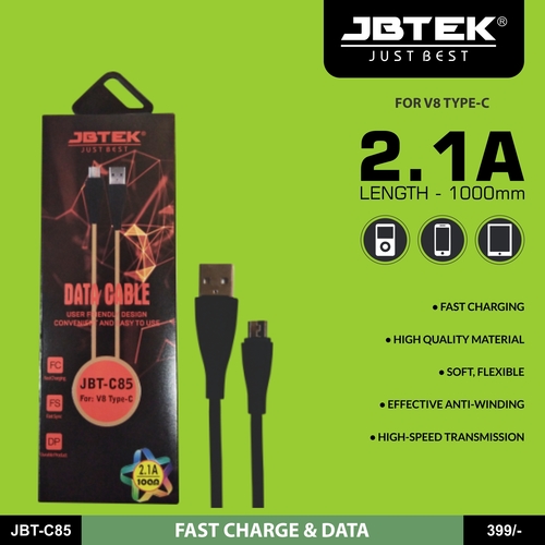JBT-C85V8 Fast Charging Data Cable