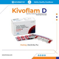 Trypsin Bromelain Rutoside Trihydrate And Diclofenac Sodium Tablets