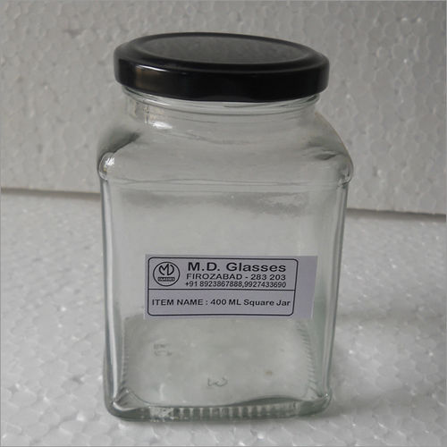 400 Gm Square Jar