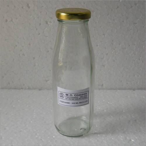 Round 300 Ml Lug Glass Bottle