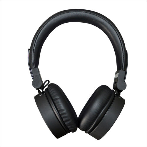 Bluetooth Black Headphones - Superior Quality Materials, Flip Design, Black Color | Compatible with Android, Windows Mobile & Linux, Bluetooth 4.0, 1-Year Warranty