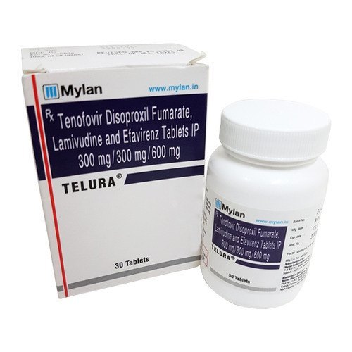 Lamivudine (300mg) + Tenofovir disoproxil fumarate (300mg) + Efavirenz (600mg)