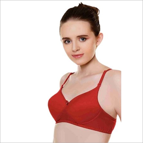 Dezire Red Seamless Hosiery Bra