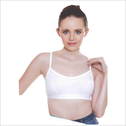 Dezire Ladies White Sport Bra
