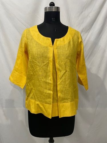 Yellow Linen Dresses