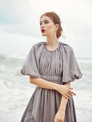 Linen Fabric Dress