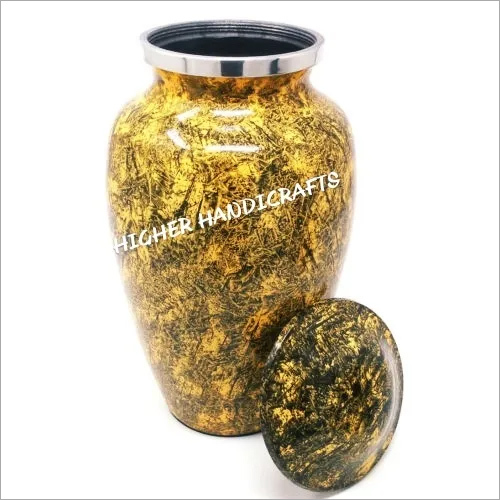 Yellow Forest Cremation Urn
