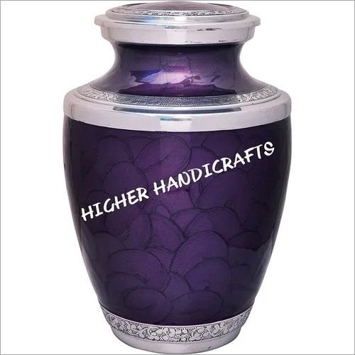 Violet Pearl Cremation Urn