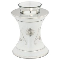 Grace White Tealight Urn