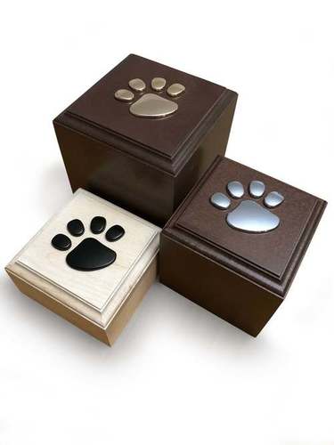 Natural Wood Wooden Pet Cremation Urn