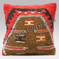 Designer Jute Kilim Cushion Covers For Festivals Home Decor
