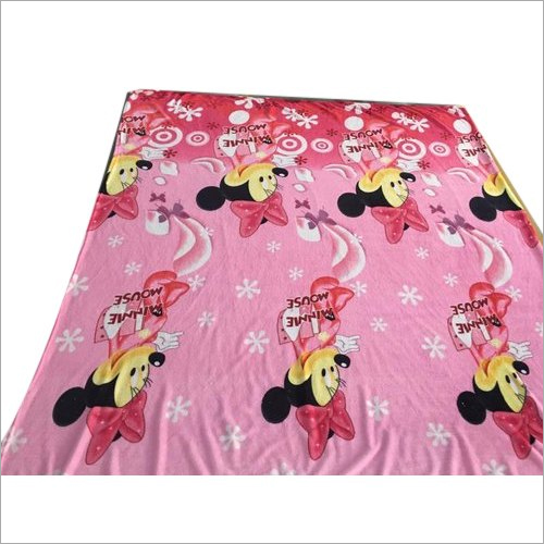 Mickey Mouse Print Polyester Blanket