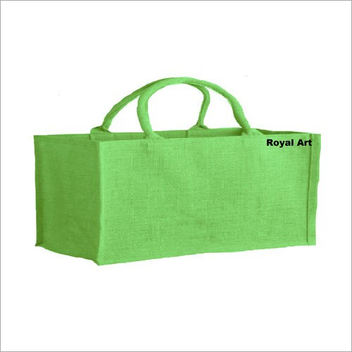 Green Jute Gift Bag