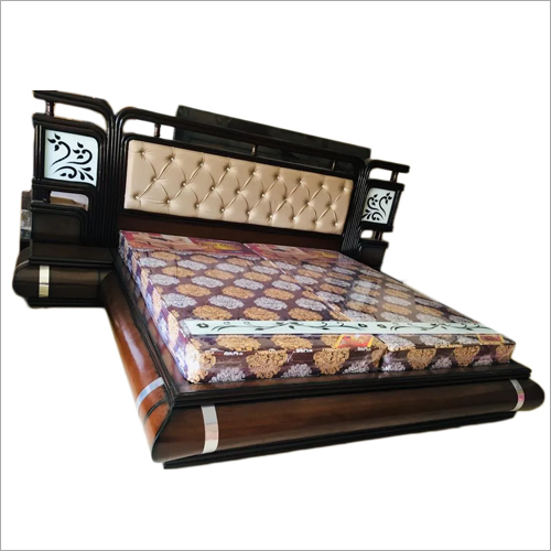 Hardwood Double Bed