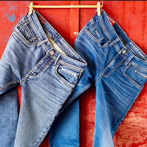 Multicolor Denim Jeans